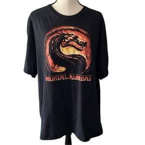 Mortal Kombat Video Game XL Graphic Short Sleeve T-shirt